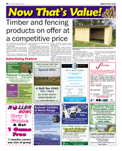 Timber and fencing products on offer at a competitive price