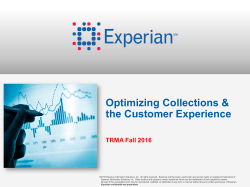 Experian optimization proposition