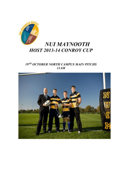 teams 2013-14 conroy cup