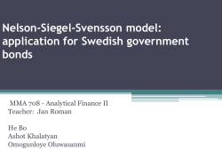 Nelson-Siegel Model