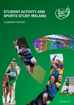 summary report - Student Sport Ireland