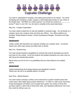 Cupcake Challenge