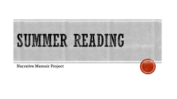 Summer Reading PPT