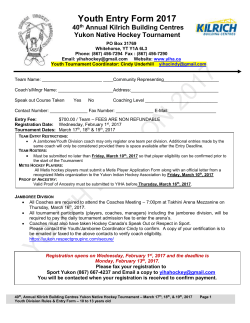 MS Word Format - Yukon Indian Hockey Association