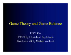 Lecture 12 Game