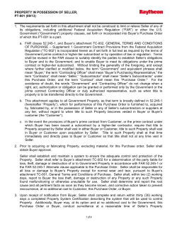 pt-001 &mdash; property in possession of seller