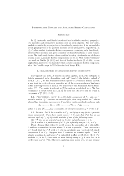 Preprojective Modules and Auslander