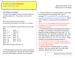 games_of_skill_ANSWER KEY