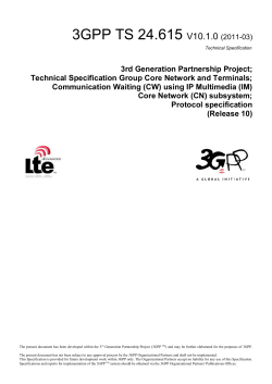 Communication Waiting