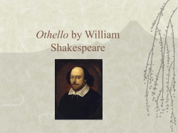 Othello by William Shakespeare
