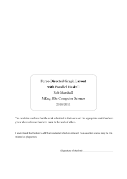 Force-Directed Graph Layout with Parallel Haskell