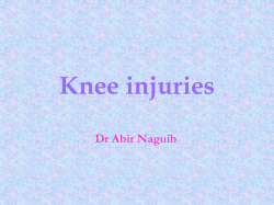 Knee pain
