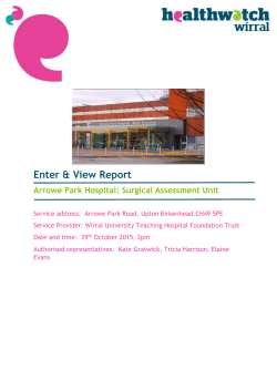 HW Surgical Assessment Unit (SAU) Report