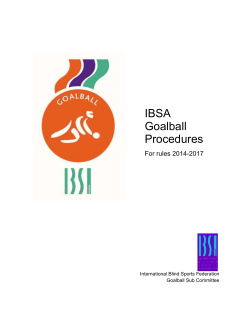 doc - IBSA Goalball Procedures Manual (v 1.0.5)