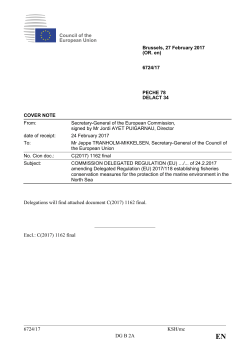 6724/17 KSH/mc DG B 2A Delegations will find attached document