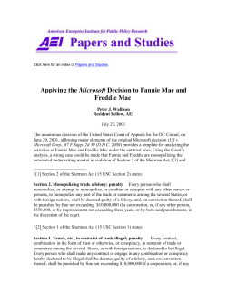 Click here for an index of Papers and Studies. Applying the Microsoft