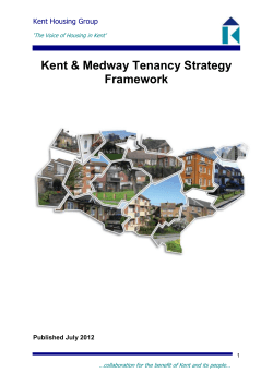 Kent Tenancy Strategy Framework
