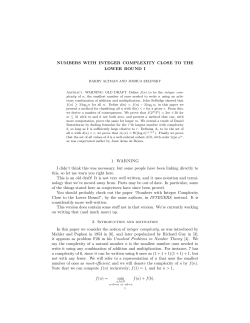 Numbers with integer complexity close to the lower bound I