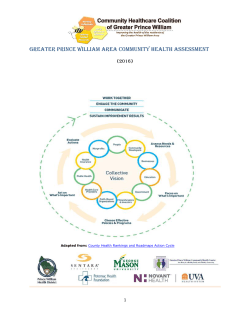 greater prince william area community health assessment