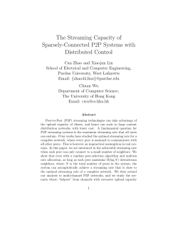 The Streaming Capacity of Sparsely