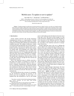 Mobile users: To update or not to update? - delab-auth