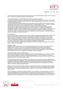 (UASUA) has an internationalization strategy, both on corporate and