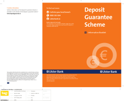 Deposit Guarantee Scheme