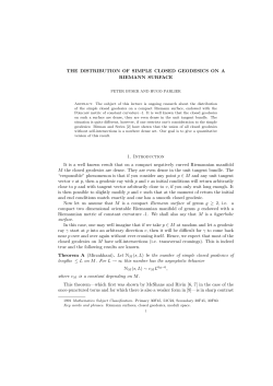 The distribution of simple closed geodesics on surfaces