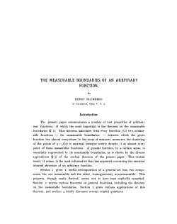 The measurable boundaries of an arbitrary function