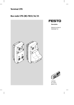 Terminal CPX Bus node CPX-(M)