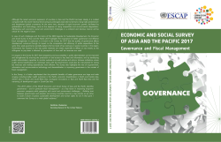 Economic and Social Survey of Asia and the Pacific 2017