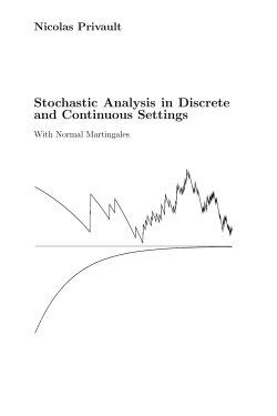 Stochastic Analysis in Discrete and Continuous Settings