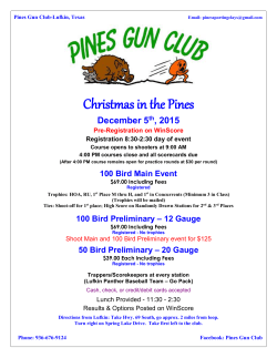 rooter open - Pines Gun Club