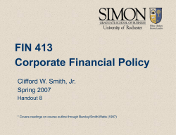 The Information Content of Dividend Changes