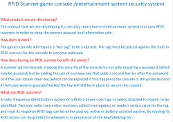 TICE Game Console Security System