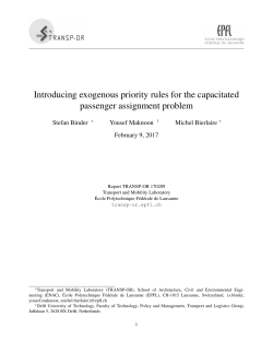 Introducing exogenous priority rules for the capacitated