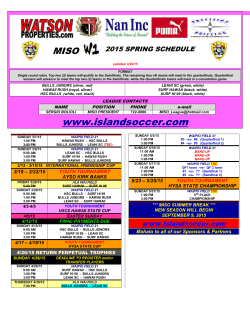 1st round - Island Soccer