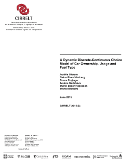 A Dynamic Discrete-Continuous Choice Model of Car