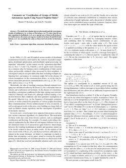 Comment on `Coordination of Groups of Mobile Autonomous Agents