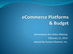 Budget - Meetup
