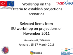 projections1-EU workshop