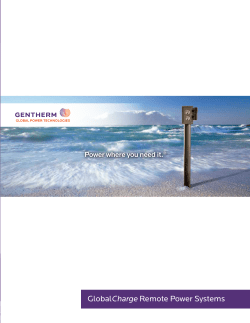 Global Charge - Gentherm Global Power Technologies