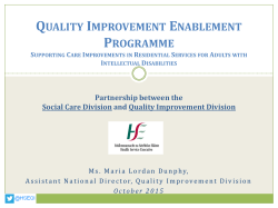 Quality Improvement