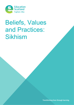 Beliefs, Values and Practices: Sikhism