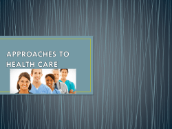 approaches to health - lchshealthsci20weir