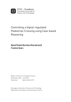 Controlling a Signal-regulated Pedestrian Crossing