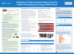 Motivation Research Framework Results Foundations for Advancing
