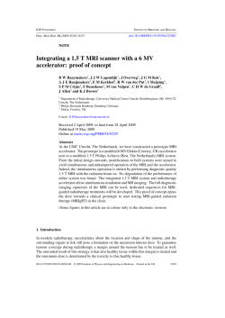 Proof of concept MRI accelerator