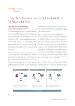 3 Key Steps towards Unlocking Client Insights for Private