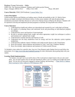 fdsci 204 - BYU